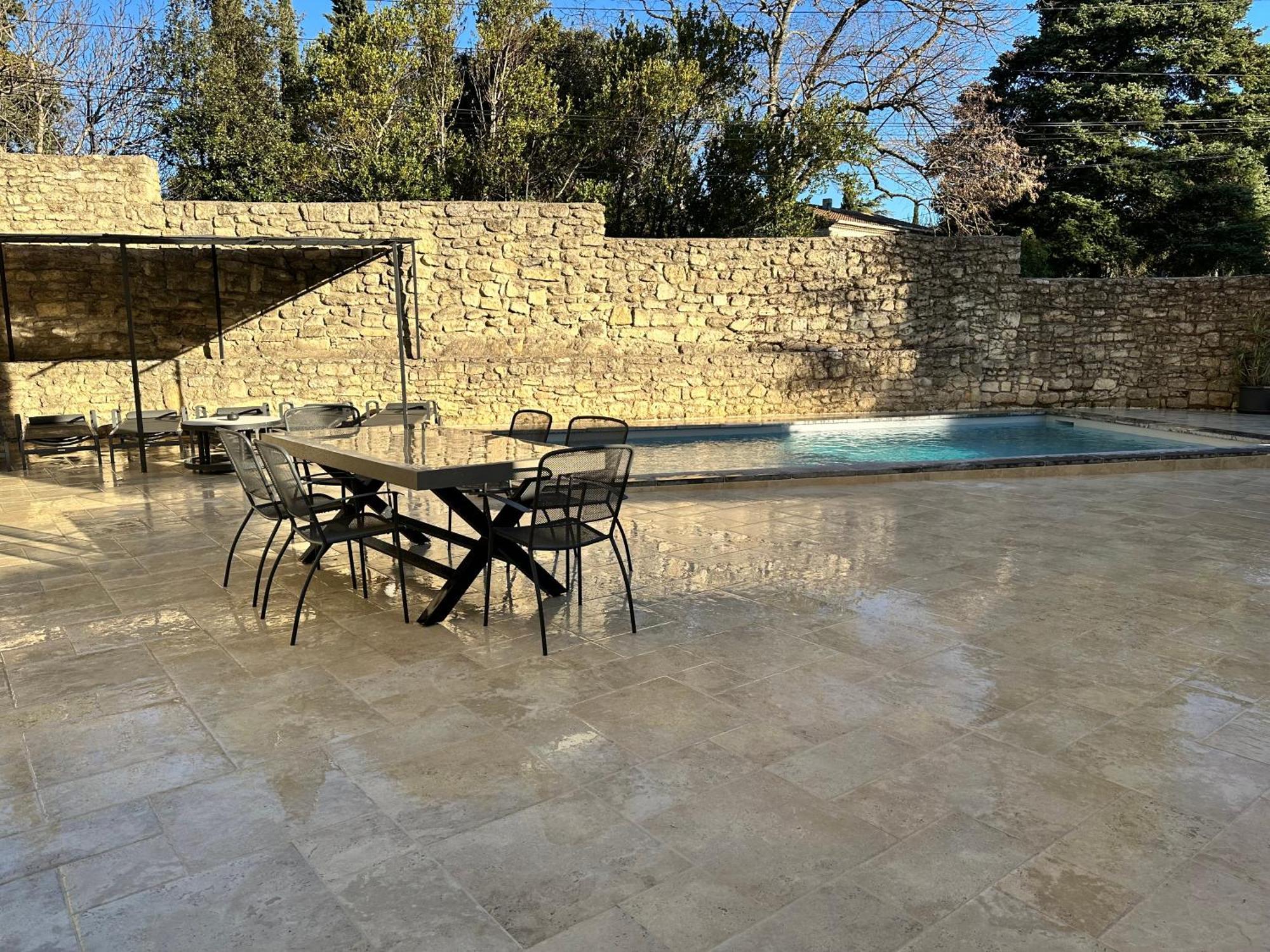 Appartement Avec Piscine Privee Dans Residence Pour 6 Personnes Uzès Eksteriør bilde