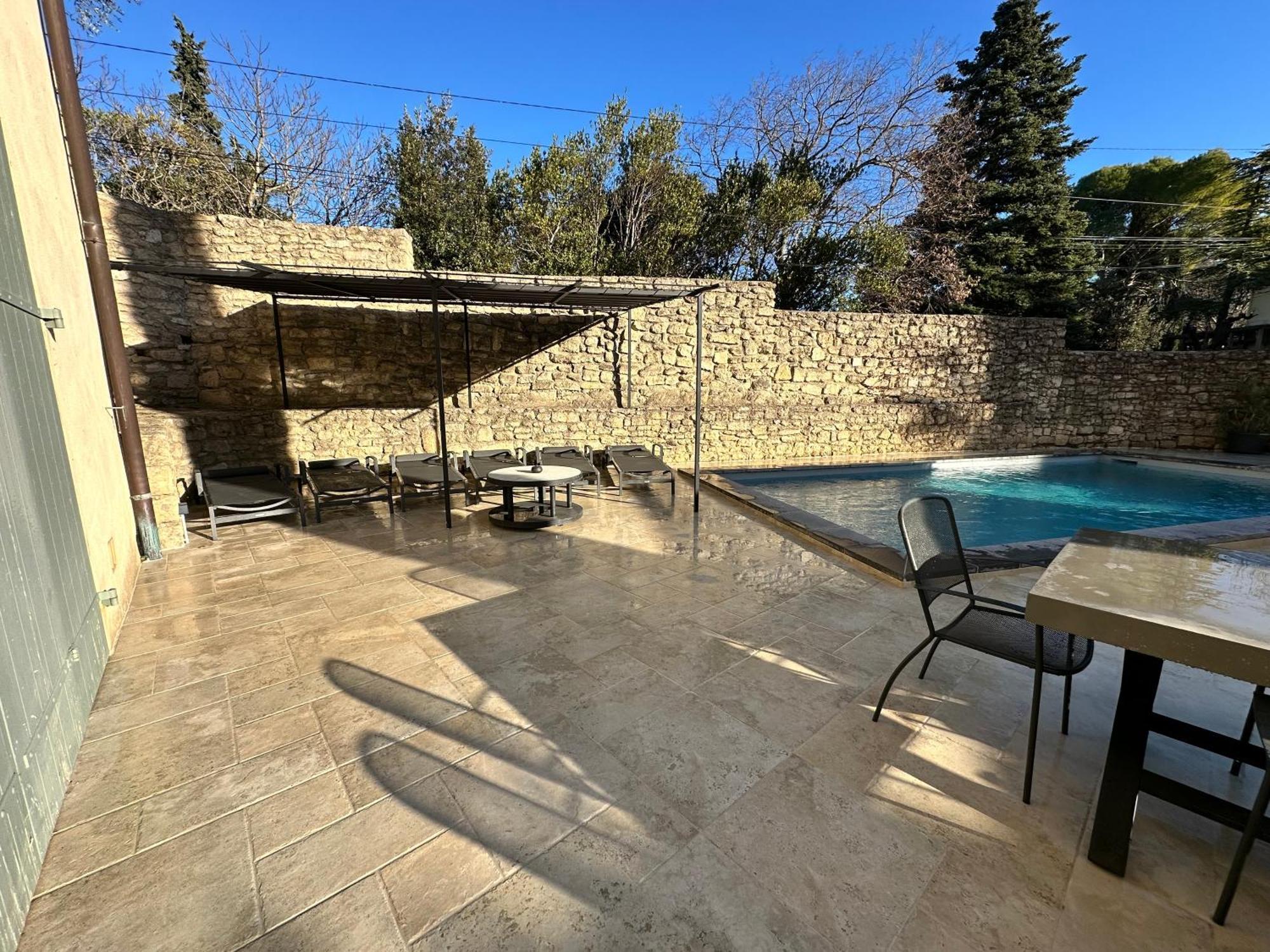 Appartement Avec Piscine Privee Dans Residence Pour 6 Personnes Uzès Eksteriør bilde